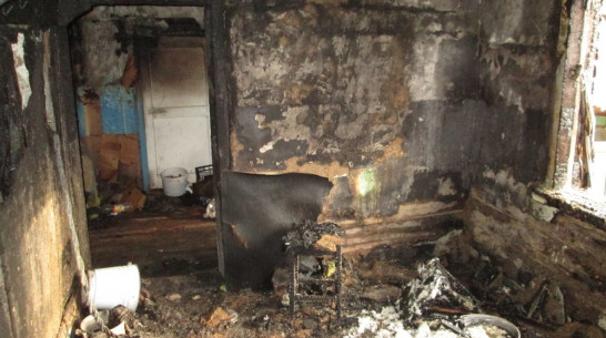 В Эртильском районе сельчане спасли 62-летнего пенсионера из горящего дома