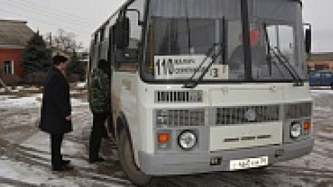 В Калачеевском районе восстанавливаются маршруты в отдаленные села