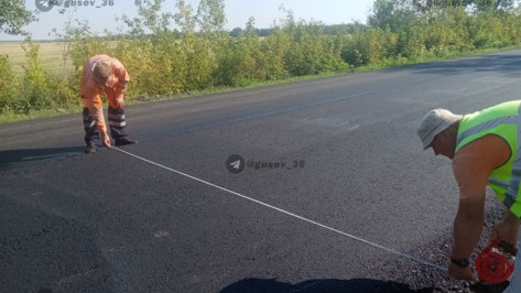 Воронежский губернатор: до 15 сентября завершим первый этап ремонта трассы в ЛНР