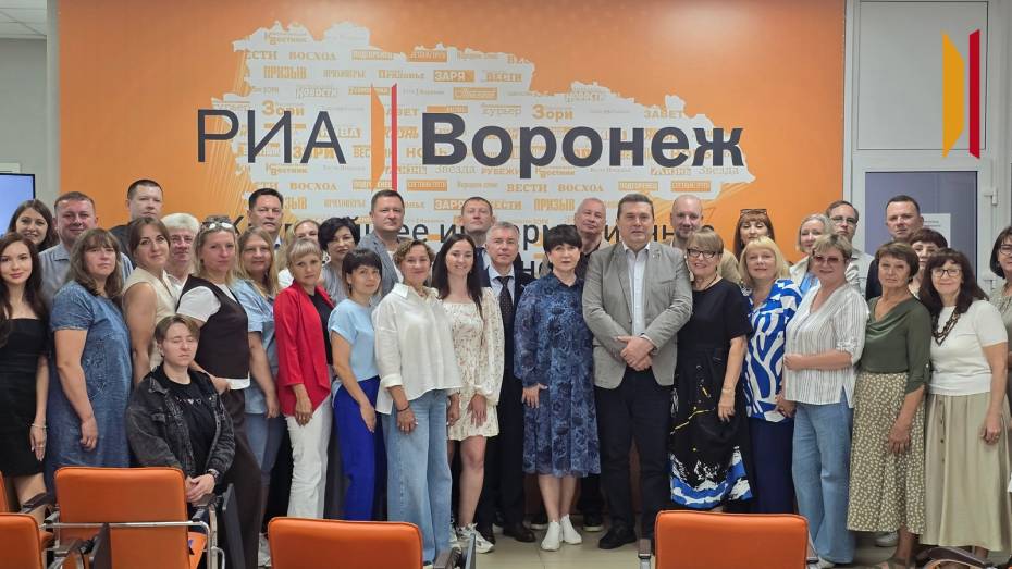 В редакции РИА «Воронеж» прошел практический семинар «10 лучших газет России»