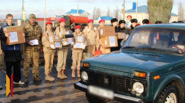 Из Новой Усмани в зону СВО отправили «Ниву» с гуманитарным грузом