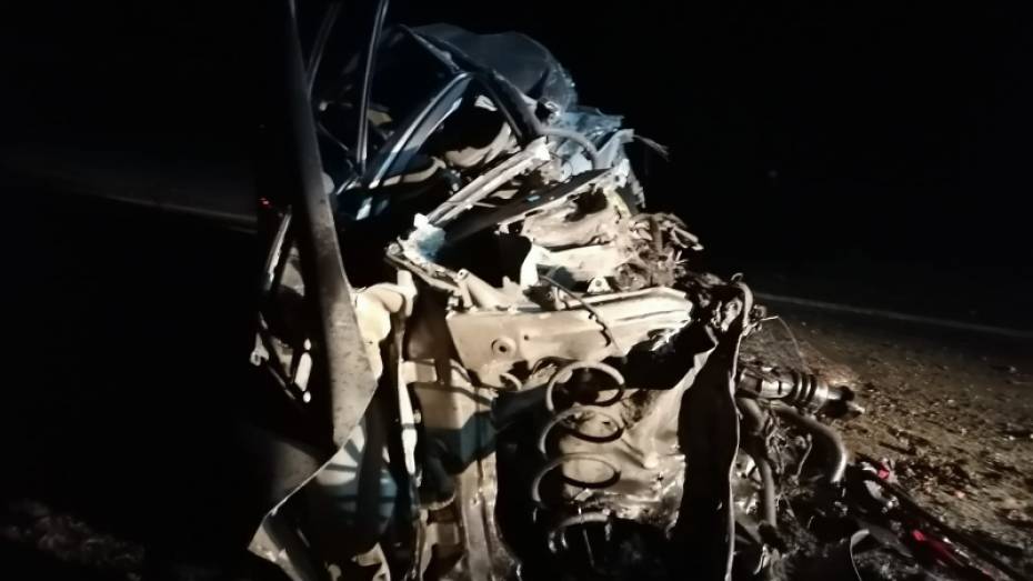 В ночном ДТП с фурой на воронежской трассе погиб 18-летний водитель