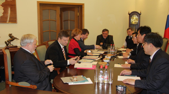 Представители Воронежской области встретились с китайской делегацией