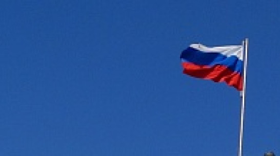 Воронежские школы вывесили триколоры