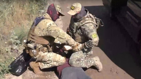 Задержание агента ВСУ в Воронеже показали на видео