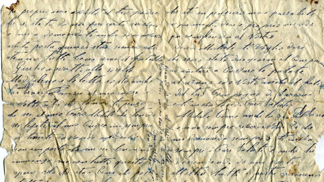 В Богучарском районе при рытье траншеи нашли неотправленное письмо итальянского солдата