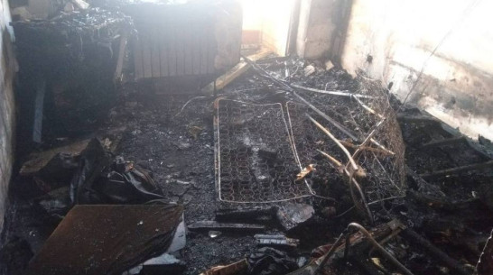 Пожарные эвакуировали 3 человек из загоревшегося дома в Воронежской области