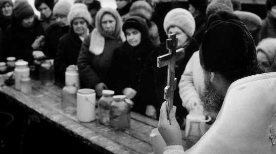 Как воронежцы праздновали Крещение в 90-е (ФОТО)