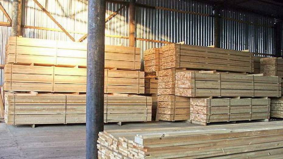  Производство изделий из дерева в Воронежской области за год увеличилось более чем в полтора раза