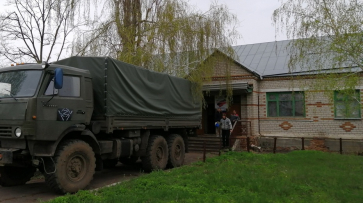 Воробьевские волонтеры отправили КамАЗ с гуманитарной помощью в зону СВО