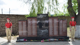 В Рамони открыли памятник погибшим в годы ВОВ землякам