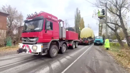 Воронежских автомобилистов предупредили о пробках из-за перевозки крупногабаритного груза