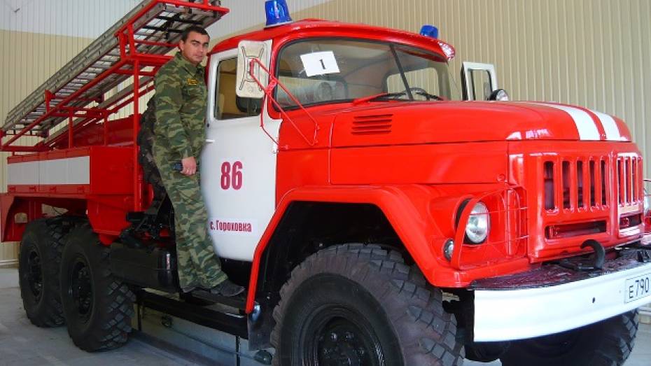Верхнемамонский район получил новую пожарную машину 