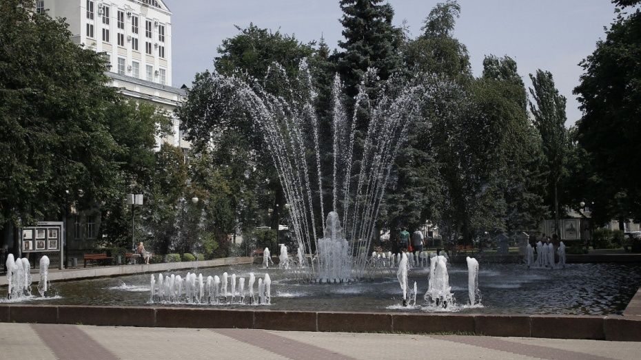 На День ВДВ в Воронеже будут работать фонтаны 