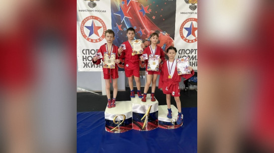 Таловские самбисты завоевали 4 золотые медали на открытом первенстве в Нововоронеже