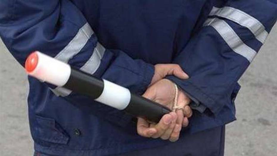 В Воронежской области пьяный водитель при задержании сломал палец инспектору ГИБДД