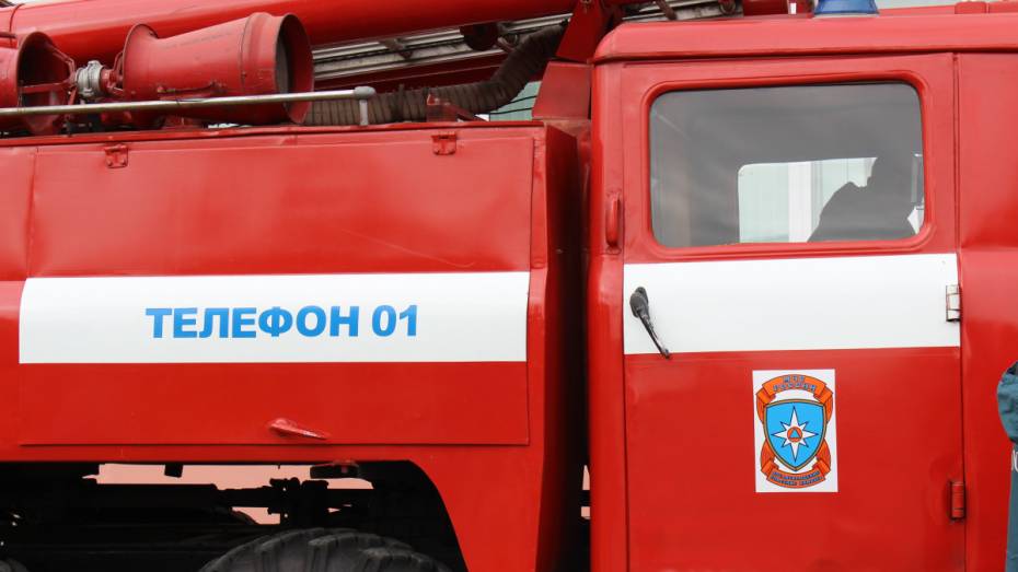 В Воронежской области при пожаре погиб 60-летний мужчина
