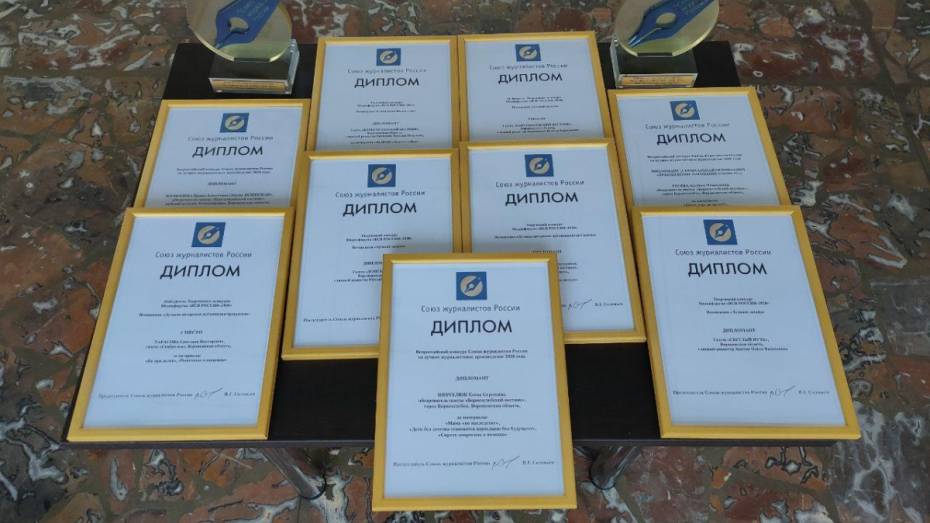 Журналистов РИА «Воронеж» отметили на всероссийском профессиональном конкурсе