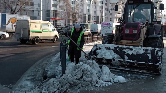 Почти 10 тыс кубометров снега вывезли из Воронежа за выходные