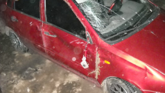 В Лисках опрокинулась «Лада Калина»