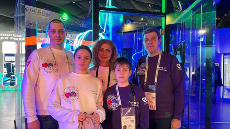 Семья из Воронежа приняла участие в форуме «Родные – Любимые» на выставке «Россия»