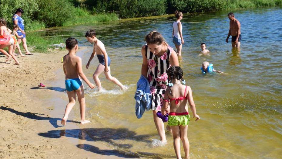 Роспотребнадзор запретил купание на 2 диких пляжах Грибановского района