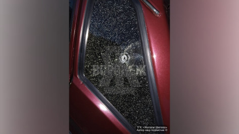 Неизвестные обстреляли машины из пневматического оружия в воронежском Шилово