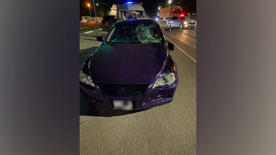 В Воронеже автомобилист насмерть сбил человека на пешеходном переходе