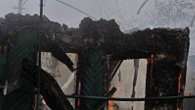 В Павловском районе на пожаре погиб пенсионер