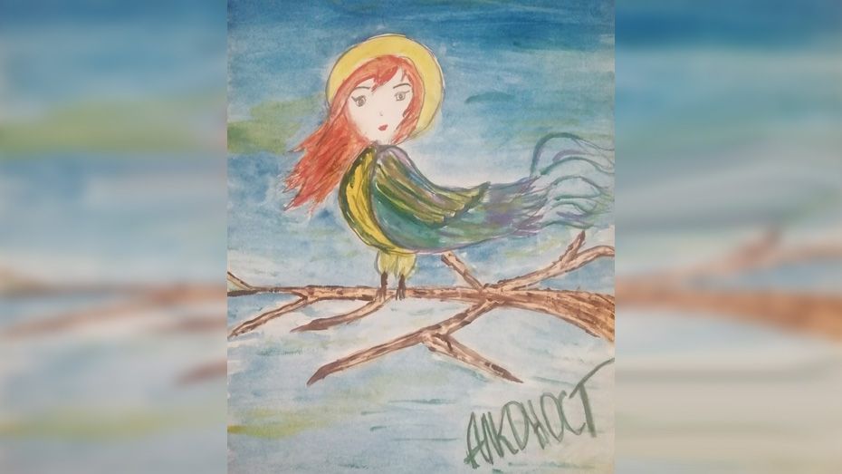 Грибановская школьница победила в областном конкурсе рисунков «Ожившие мифы»