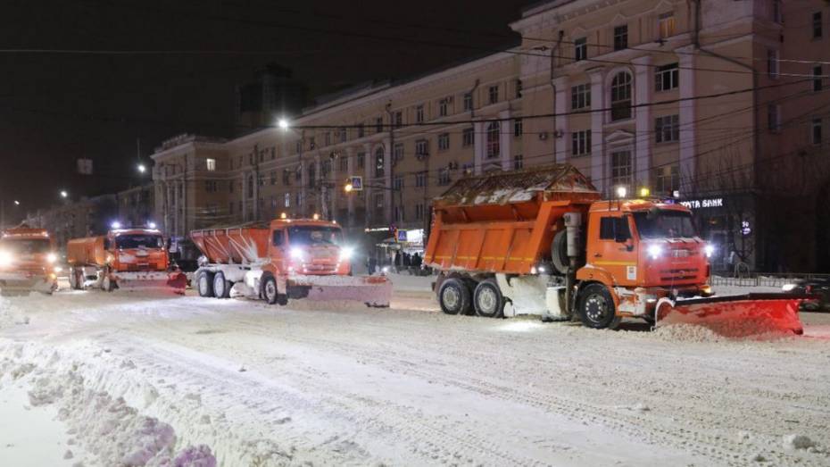 Мэрия Воронежа опровергла слух о массовом увольнении водителей снегоуборочной техники