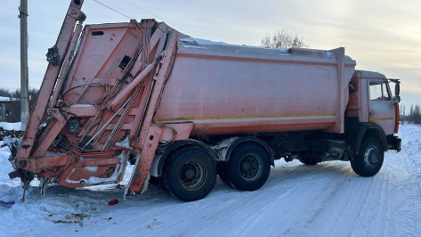 В Воронежской области водитель мусоровоза сбил мужчину