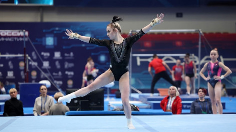 Воронежские гимнастки завоевали бронзовые медали на чемпионате России