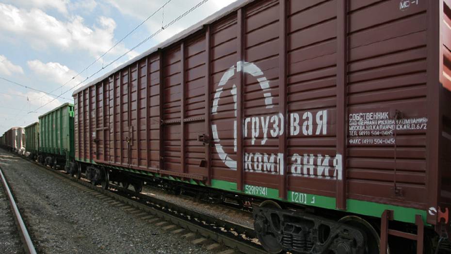 Воронежский филиал ПГК на 40% увеличил объем экспортных перевозок в крытых вагонах