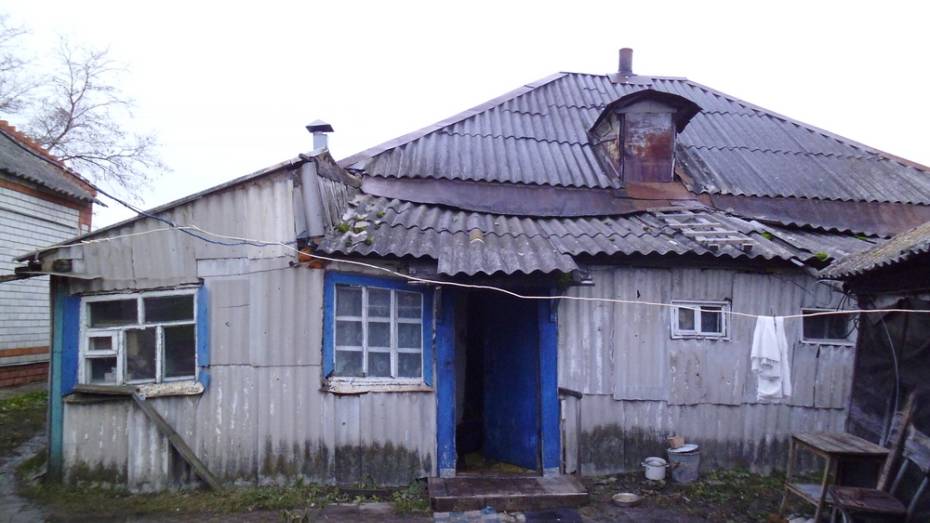 Пенсионер погиб при пожаре в лискинском поселке Давыдовка