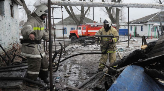 Ночью на левом берегу Воронежа огонь уничтожил две иномарки