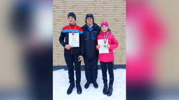 Борисоглебцы взяли «золото» и 2 «бронзы» на областных лыжных гонках