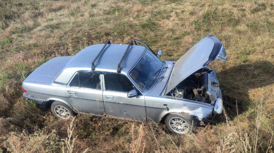 В воронежском селе автомобилист на «Волге» вылетел в кювет и погиб