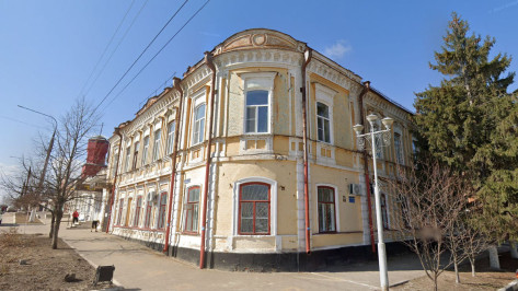 В Воронежской области согласовали проект реставрации особняка XIX века