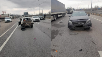 В аварии под Воронежем пострадали два подростка