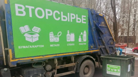 В Воронеже оборудовали более 100 контейнерных площадок для раздельного сбора мусора