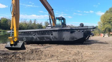В Воронежской области из реки вытащили 3 тонны металлолома