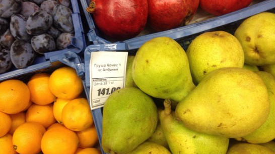 За январь продукты в Воронеже подорожали на 1,6%