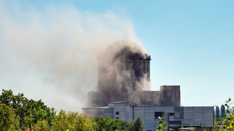 Взрыв ВАСТ в Воронеже попал на видео