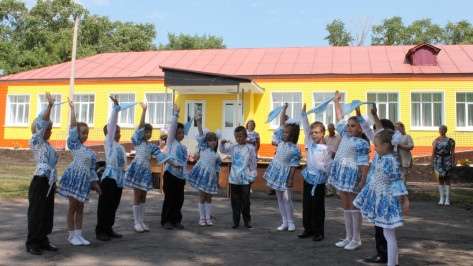 Под Борисоглебском открылся новый детский сад