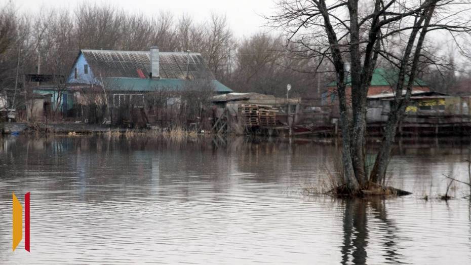 В Воронежской области затоплен мост, 59 приусадебных участков и 2 дома