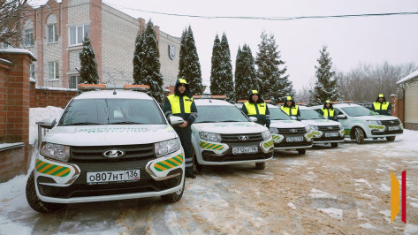 С февраля в Воронеже начнут работу 5 машин государственного дорожного патруля