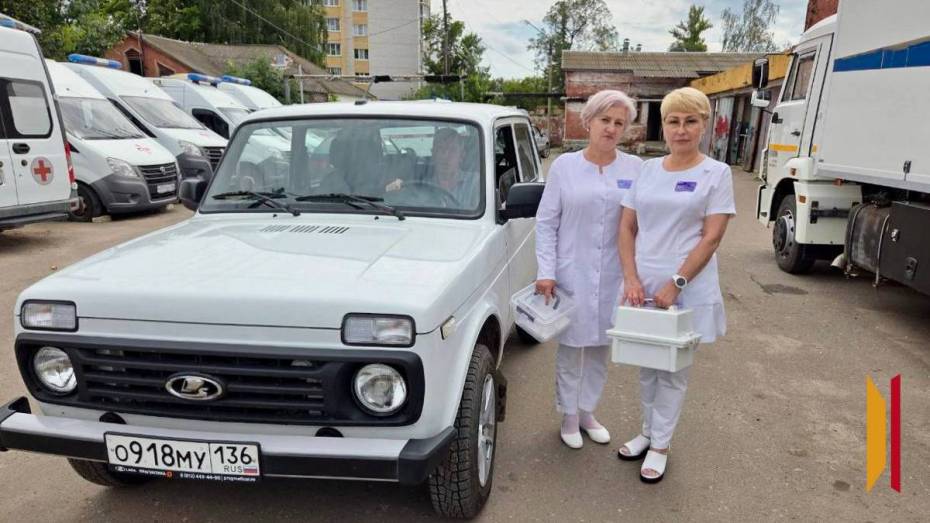 Автопарк Семилукской райбольницы пополнили 2 машины