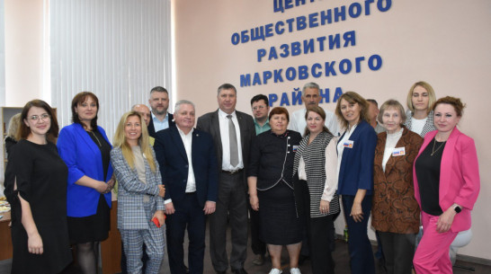 При поддержке Воронежской области в Марковском районе ЛНР открылся Центр общественного развития