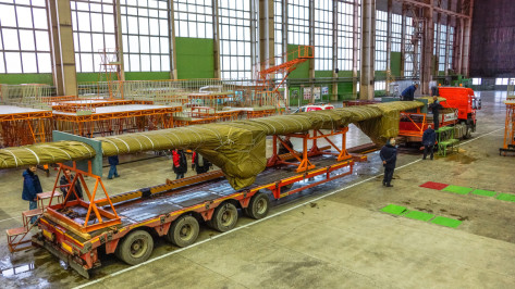 Воронежский авиазавод передал элементы второго опытного образца Ил-112В на испытания